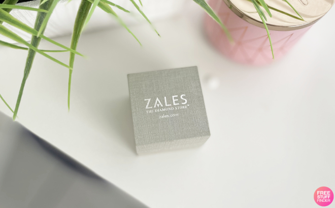 Zales Jewelry Box on the Desk
