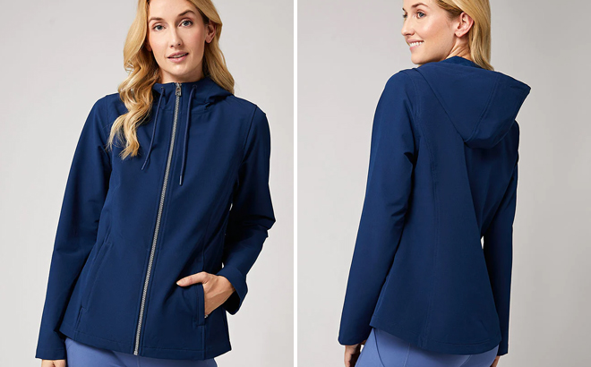 32 Degrees Windbreaker Womens Jacket