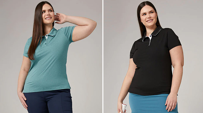 32 Degrees Womens Fitted Polos