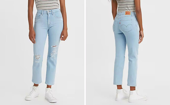 724 HIGH RISE STRAIGHT CROP WOMENS JEANS