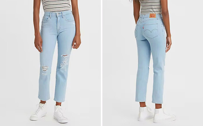 724 HIGH RISE STRAIGHT CROP WOMENS JEANS 724 HIGH RISE STRAIGHT CROP WOMENS JEANS