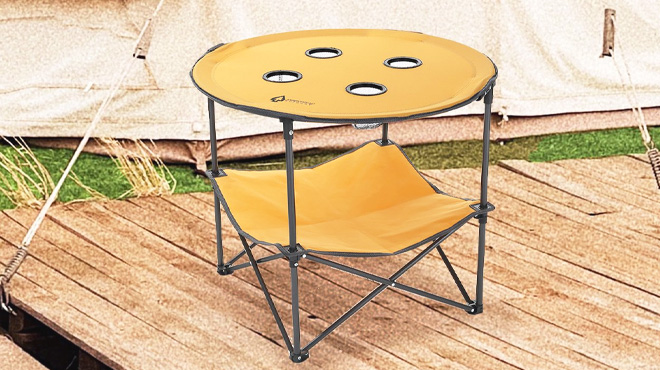 ARROWHEAD OUTDOOR Circular Folding Table