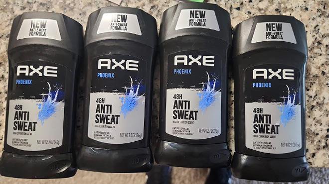 AXE Pheonix Mens Deodorant 4 Pack