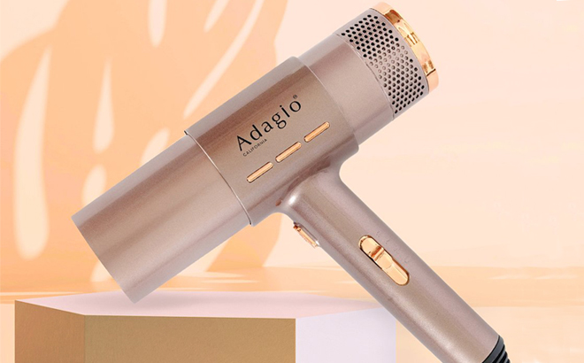 Adagio California Air Force Blow Dryer Rose Gold