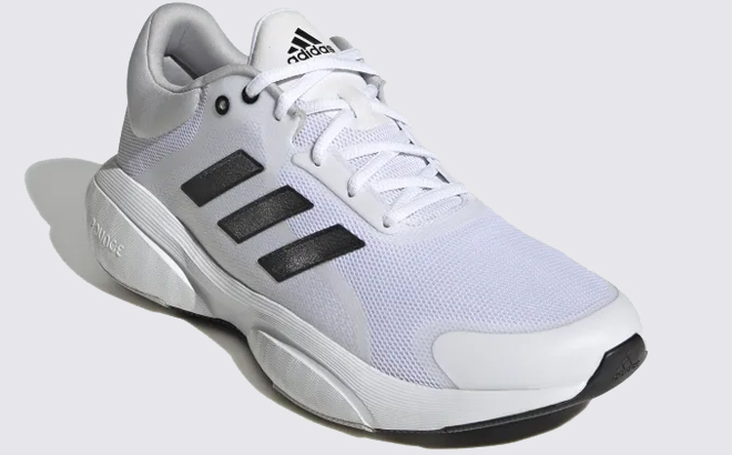 Adidas Mens Response Running Shoe in White and Core Black Color