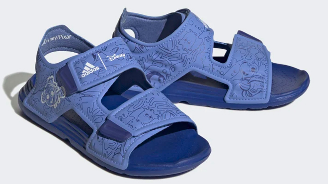 Adidas x Disney Big Kids Finding Nemo Sandals