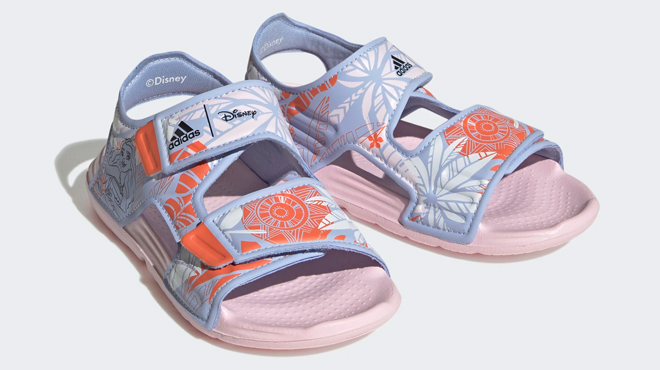 Adidas x Disney Big Kids Moana Swim Sandals