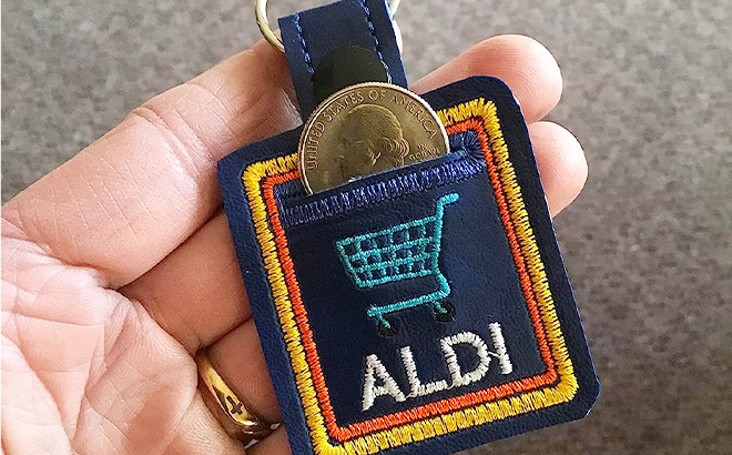 Aldi Quarter Keeper Keychain