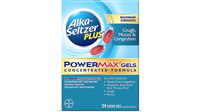 Alka Seltzer Plus 24 Count Liquid Gel