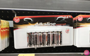 Alkaline Supercell Batteries AA