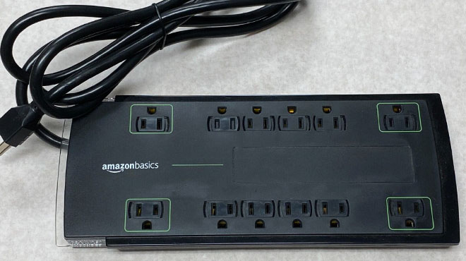Amazon 12 Outlet Power Strip Surge Protector