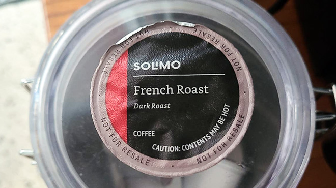 Amazon Brand French Roast Coffee Pods