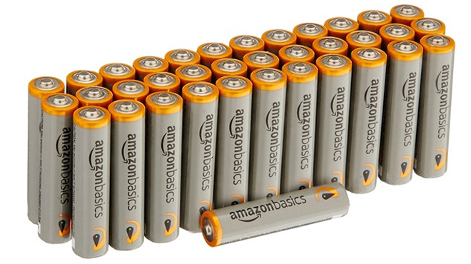 AmazonBasics AAA Alkaline Batteries 36 Count