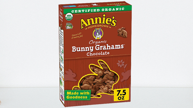 Annies Organic Chocolate Bunny Graham Snacks 7 5 Ounce