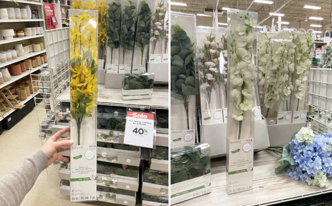 Ashland Forsythia Pre Lit LED Branch