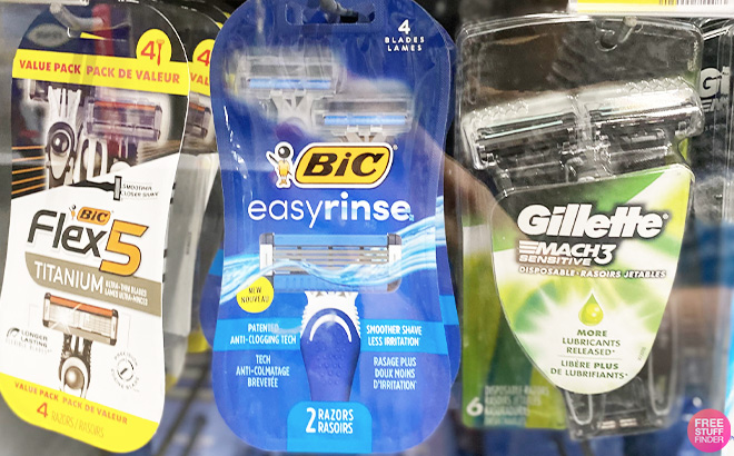 BIC EasyRinse Razors BIC EasyRinse Razors