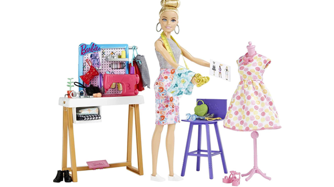 Barbie Fashion Designer Doll Accessories and Playset