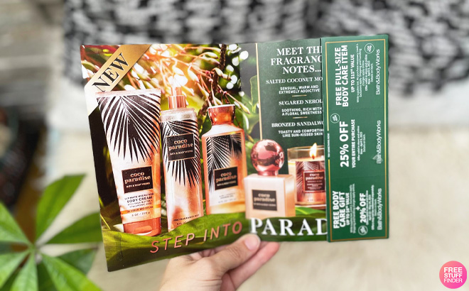 New Bath & Body Works Mailer Coupons