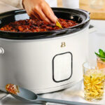 Beautiful 6 Quart Programmable Slow Cooker White Icing