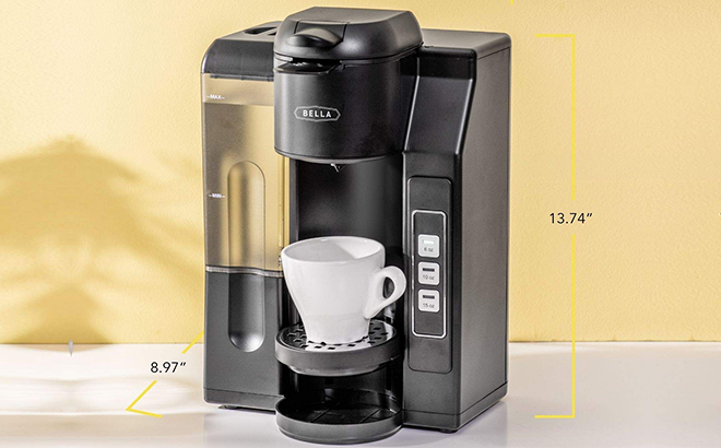 Bella Dual Brew Coffee Maker with Removable Water Tank