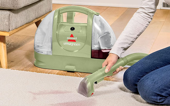 Bissel Little Green Multi Purpose Portable Carpet and Upholstery Cleaner