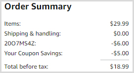 Bitvae Cordless Water Dental Flosser checkout page