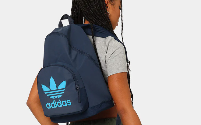 Blue Adidas Backpack