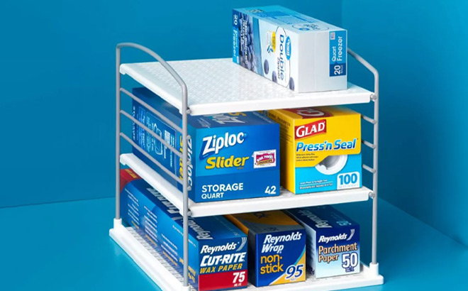 Box Organizer with Shelves