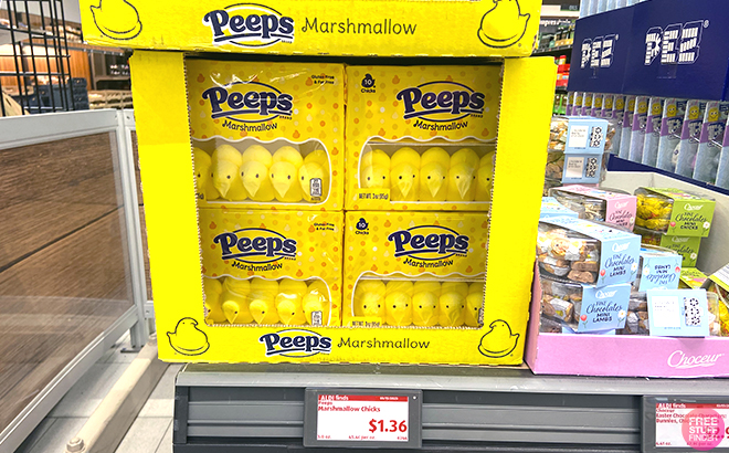 Boxes of Peeps Marshmallow Chicks
