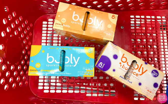 Bubly Peach Coconut Passion Fruit Sparkling Water