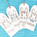 Bunny Easter Basket Tags