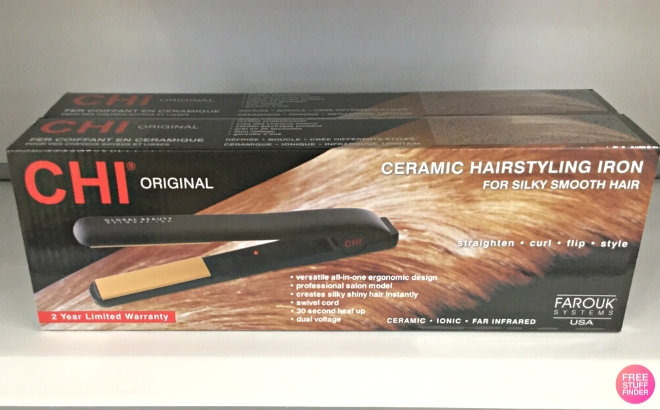 CHI Original Ceramic Hair Straightening Flat Iron
