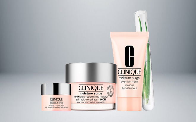 CLINIQUE 3 Piece Hydrate Glow Skincare Set