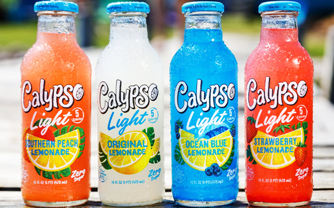 Calypso Light Lemonade Various Flavors