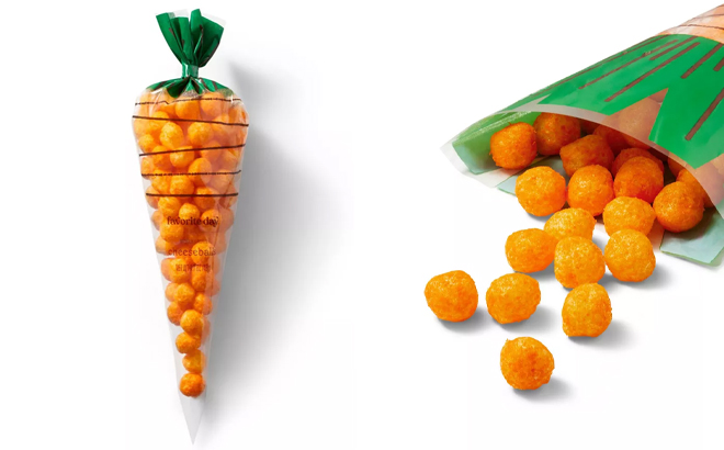 Carrot Cone Cheese Balls 1 7 oz