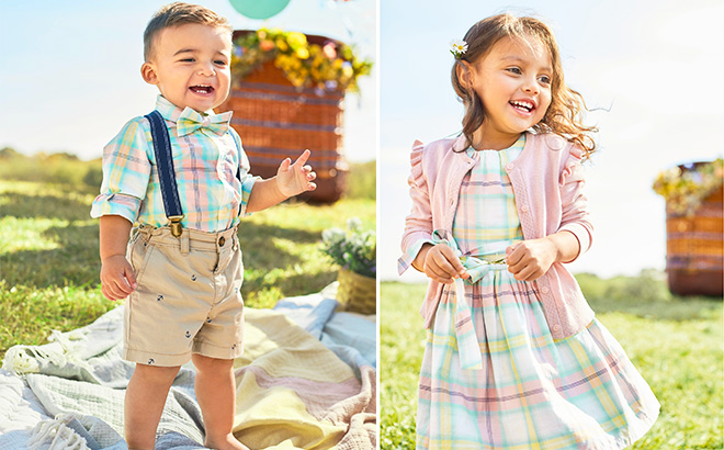 Carters Baby Plaid Shirt Carters Baby Plaid Shirt