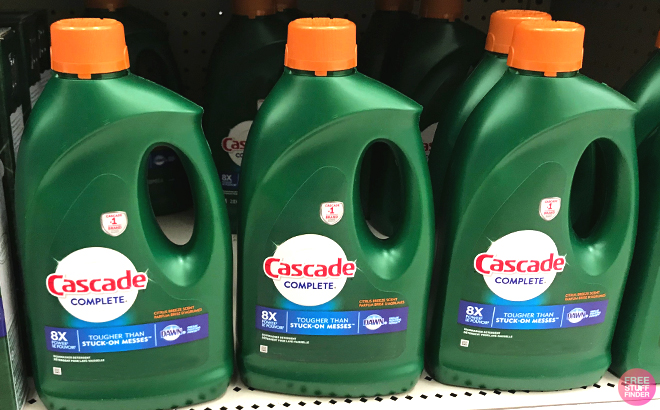 Cascade Complete Gel Dishwasher Detergent Fresh