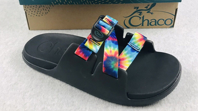 Chaco Chillos Men's Tie Dye Slide Sandals