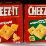 Cheeze It Snack Crackers Original on a Shelf 1