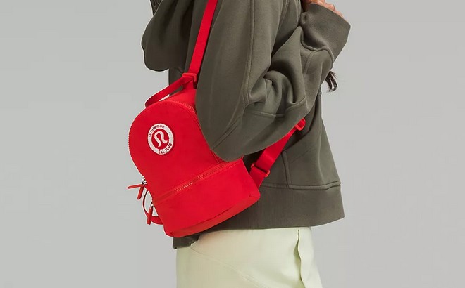 City Adventurer Red Backpack