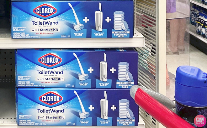 Clorox ToiletWand 3 in 1 Disposable Toilet Cleaning System