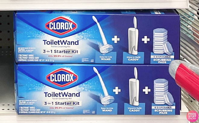 Clorox ToiletWand 3 in 1 Starter Kit