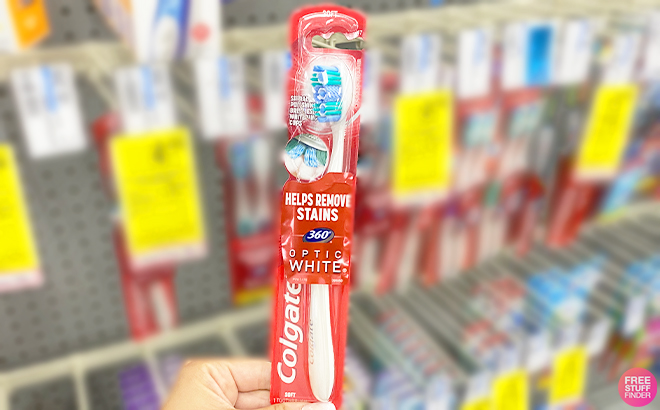 Colgate 360 Advanced Optic White Toothbrush