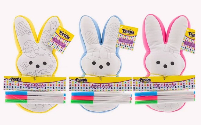 Colorn Peeps Bunny Plush Toy 5