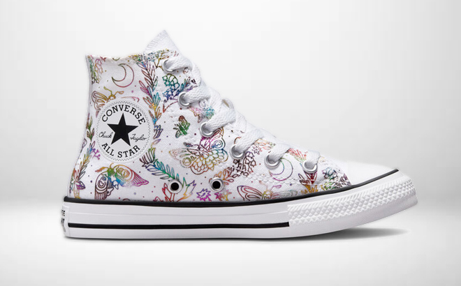 Converse Chuck Taylor All Star Kids Butterfly Shoes
