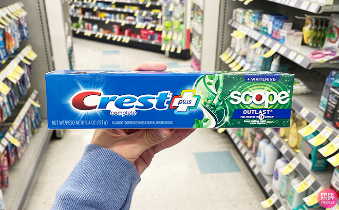 Crest Complete Plus Scope Toothpaste