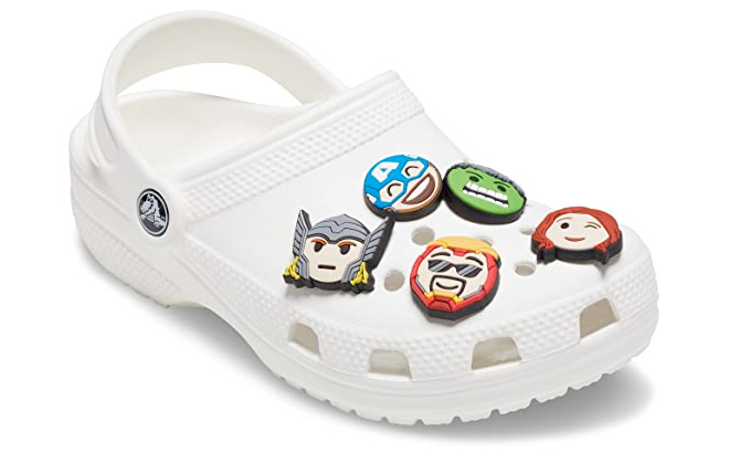 Crocs Jibbitz 5 Pack Marvel Shoe Charms