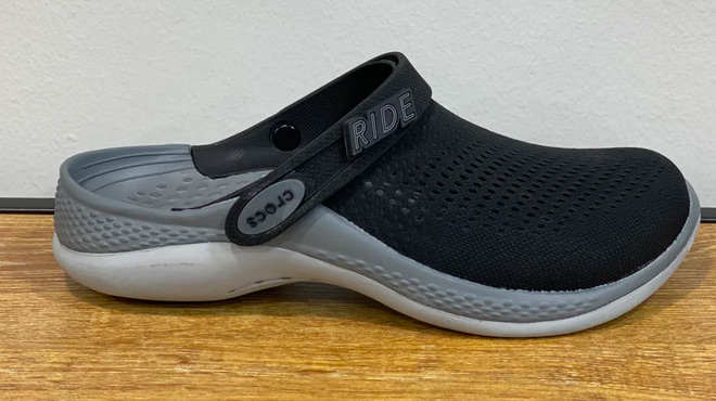 Crocs Literide Black Slate Clogs Crocs Literide Black Slate Clogs