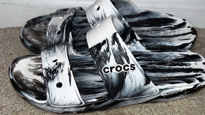Crocs Marbled Sandals