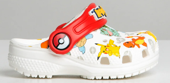 Crocs Toddler Classic Clog with Pokemon Print